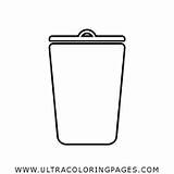 Trash Basura Botes Bote Contenedores Inorganica Organica Ultracoloringpages sketch template
