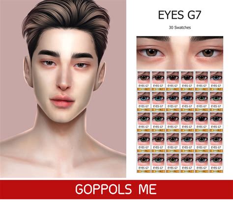 goppols  gpme gold eyes   hq mod compatible