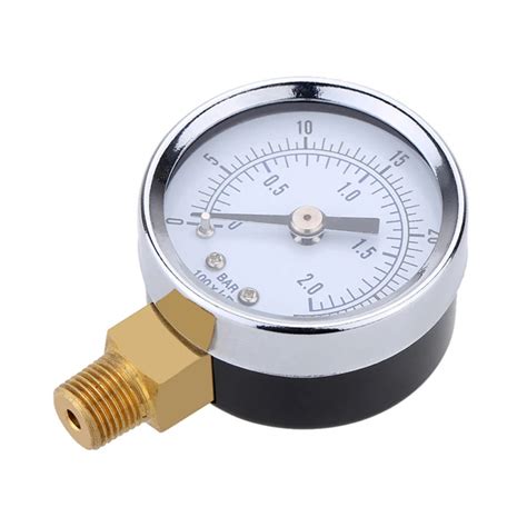 mm psi bar manometer pressure gauge  bottom connection buy pressure gaugemanometer