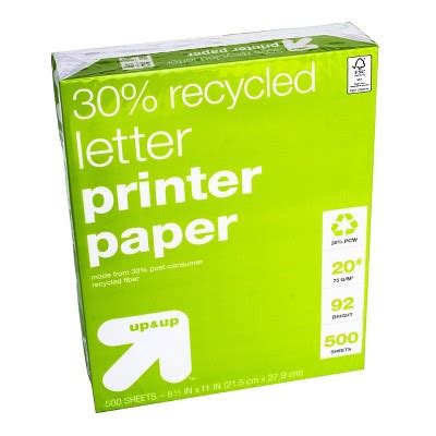 printer paper target