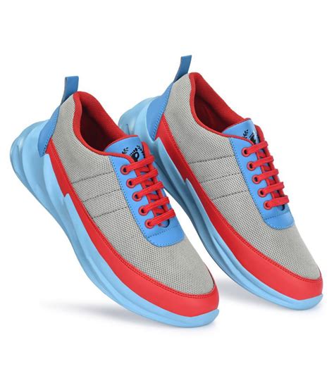 prolific mesh  rounder running shoes blue buy    price  snapdeal