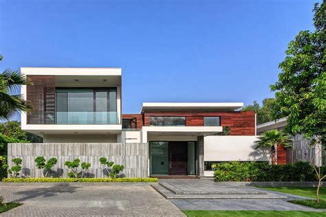 delhi custom home   lush setting  spacious courtyard idesignarch interior design