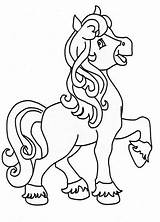 Coloring Pages Horse Color Unicorn Unicorns Printable Kids Pegasus Para Horn Book sketch template