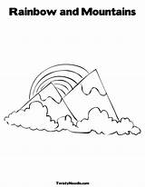 Mountain Rivers Everest Twistynoodle Coloringhome sketch template
