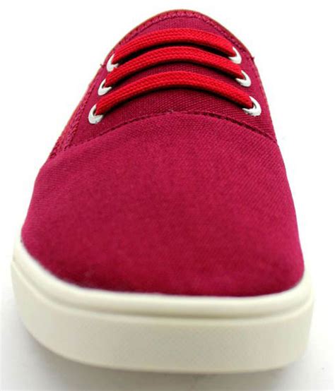 comfy sneakers maroon casual shoes buy comfy sneakers maroon casual