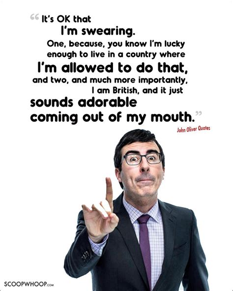 17 witty one liners from john oliver that are slick as a