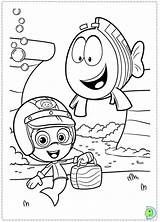 Bubble Guppies Coloring Pages Dinokids Library Clip Color Oona Clipart Close sketch template