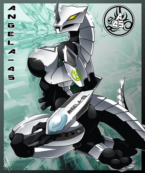 Cyber Dragon Gal Angela45 By Wsache007 On Deviantart