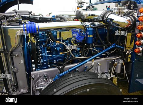 truck engine  res stock photography  images alamy