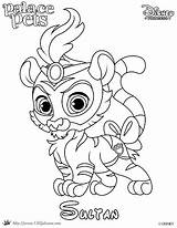 Coloring Palace Princess Sultan Pet Pets Skgaleana sketch template