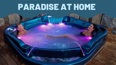 bring paradise home   coast spas hot tub youtube