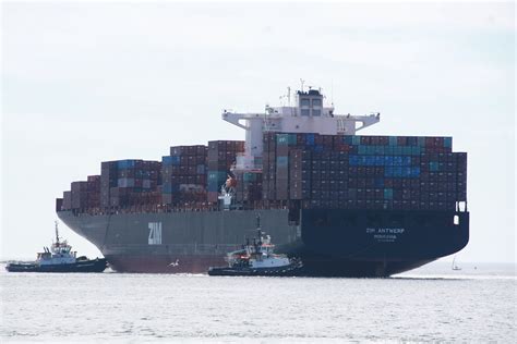 biggest container ship     teu halifax shipping