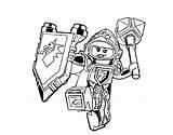 Macy Coloring Halbert Nexo Knights Lego Coloringcrew sketch template