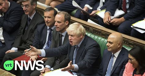 britse parlement stemt brexit zonder akkoord weg premier johnson
