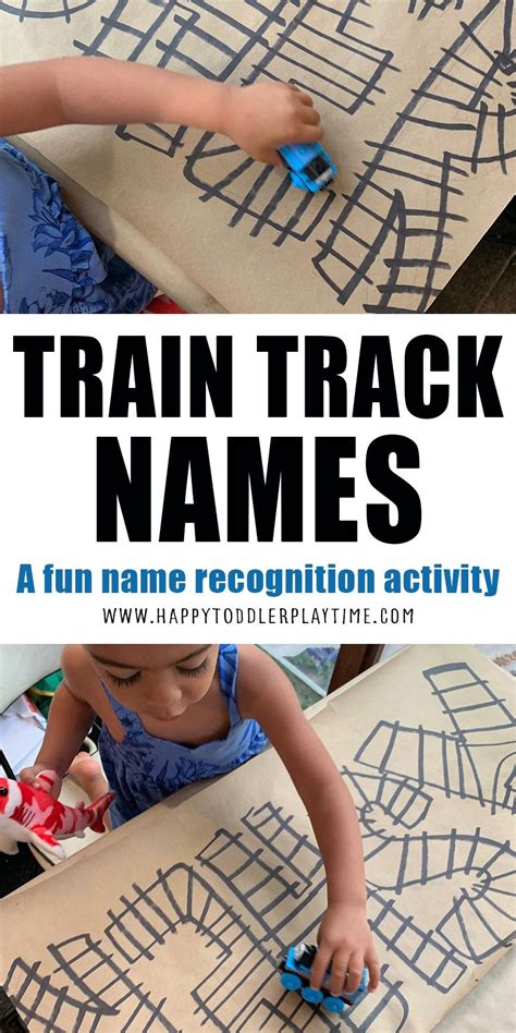 train activities crafts happy toddler playtime   train