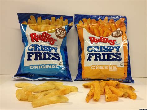 ruffles crispy fries  cross  potato chips  french fries