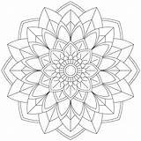 Mandala Colour Pages Geometric Coloring Tattoo Colouring Monday Dot Drawing Big Choose Board Painting Visit sketch template