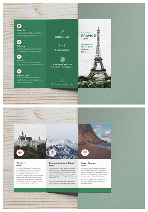 travel brochure examples  inspire  design intended
