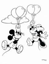 Coloring Mickey Mouse Pages Para Minnie Colorear Disney Colorir Sheets Minie Pintar Dibujos Drawing Printables Colouring Color Book Balloons Printable sketch template