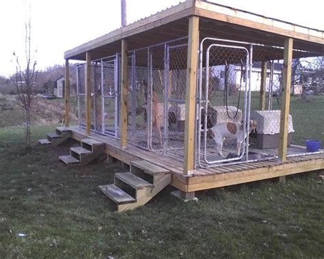 ukc forums wood floored kennels dog kennel outdoor kennel ideas outdoor indoor dog kennel