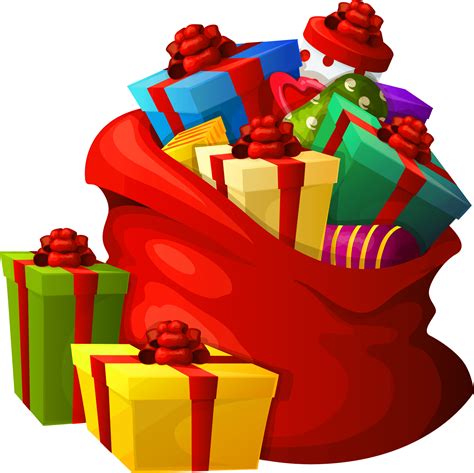large christmas gift boxes storage clipart png vector image