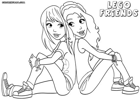 lego friends coloring pages printable    lego