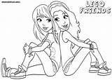 Friends Coloring Pages Lego Friend Printable Colouring Print Chilling Color Mia Clipart Popular Emma Legofriends Online Template Sketch Coloringhome Colorings sketch template