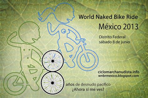 world naked bike ride méxico