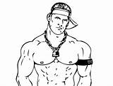 Coloring Cena John Pages Print Popular sketch template