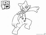 Ben Coloring Pages Ditto Line Printable Adults Kids sketch template