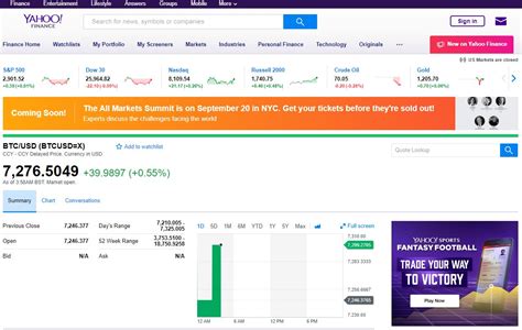 yahoo finance luncurkan fitur trading cryptocurrency idkoincom