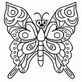 Butterfly Coloring Pages Butterflies Drawing Cute Easy Colour Sheets Colouring Color Kids Beautiful Drawings Printable Simple Line Clipart Flower Wallpaper sketch template