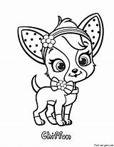 Coloring Pages Strawberry Pets Shortcake Dog Colorear Dibujos Puppy Para Cute Visitar sketch template