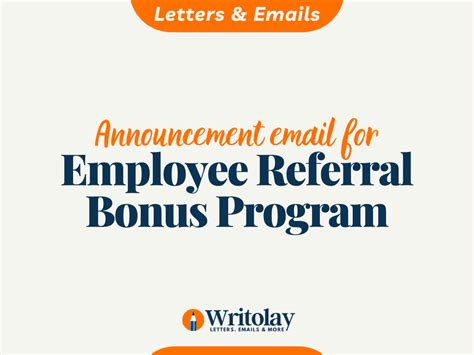 referral bonus email template