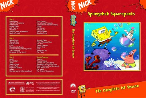 Spongebob Squarepants Season 1 Dvd Fecolmonster