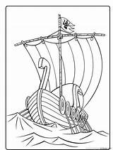 Viking Coloring Pages Ship Kids Vikings Longboat Colouring Wickie Ausmalbilder Printable Drawing Fun Wicky Wikinger Clipart Wikingerschiff Ausmalen Longship Schiff sketch template