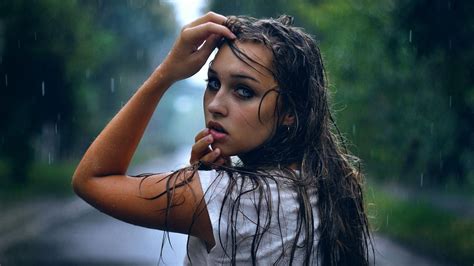 girl in rain hd girls 4k wallpapers images backgrounds photos and pictures