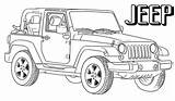 Rubicon Jeeps Pdf Coloringfolder Kolorowanka Mewarnai sketch template