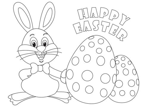 happy easter easter coloring pages easter colouring colouring pages