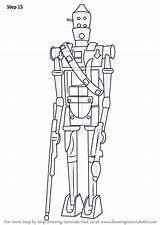 Ig 88 Wars Star Draw Step Drawing Tutorials Drawingtutorials101 sketch template