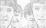 Beatles Coloring Pages Filminspector Downloadable Produced Helped Records Martin George Classic Them Their Make sketch template