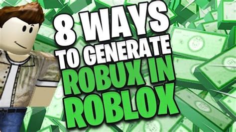 Top 8 Ways To Generate Robux In Roblox Youtube