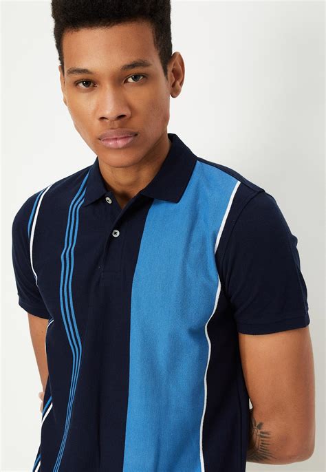 Buy Men Slim Fit Striped Polo T Shirt Online At Just Rs 699 0