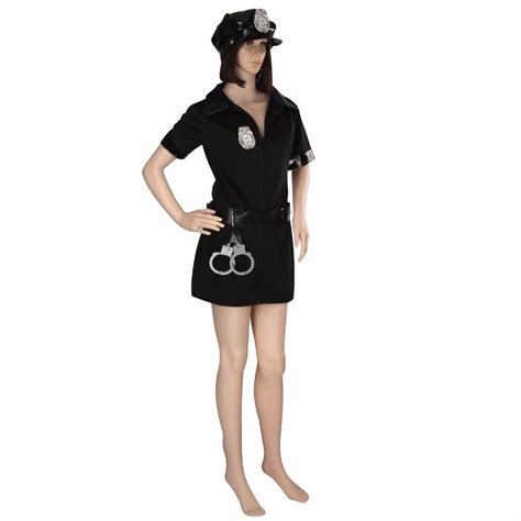 Sexy Cop Lady Costume Police Women Dress Police Role Play Cosplay