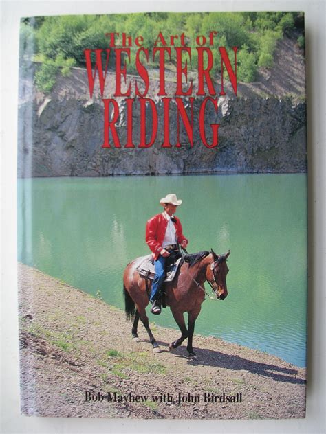 art  western riding bob mayhew  john birdsall horse books