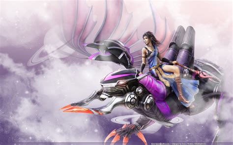 Final Fantasy Xiii Wallpaper Fang And Bahamut Minitokyo