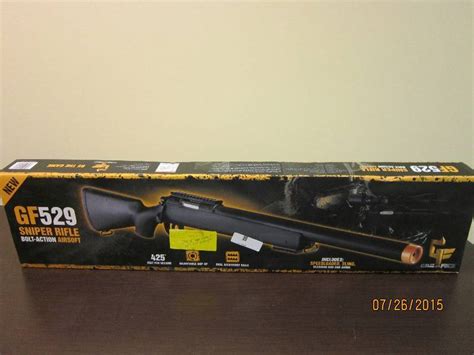 Gf529 Airsoft Bolt Action Sniper Rifle Sporting Goods