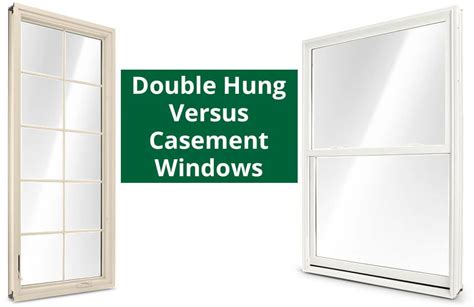 casement windows  double hung windows