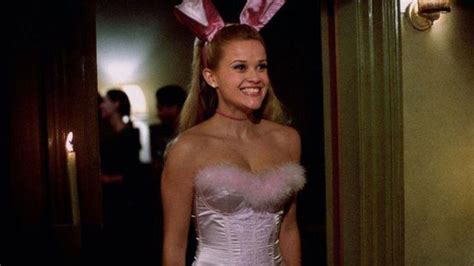 the costume of the pink bunny from her woods reese