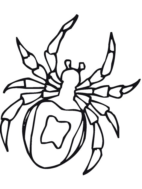 kids coloring pages bug print color craft